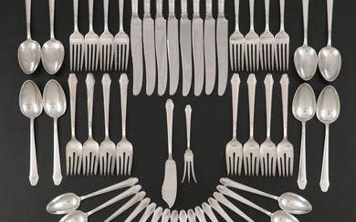 Gorham "Hunt Club" Sterling Silver Flatware, Early to Mid-20th C.