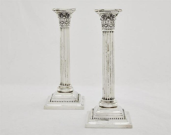 Gorham weighted sterling silver candlesticks