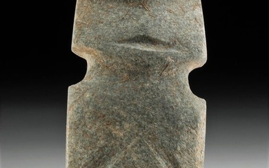 Guerrero Mezcala Stone Axe God Figure