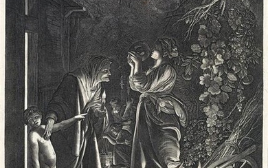 HENDRICK GOUDT (after Elsheimer), Ceres Seeking her Daughter.