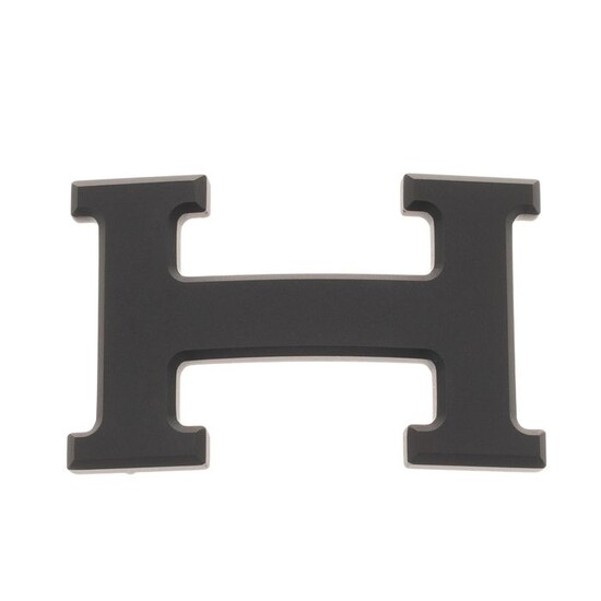 Hermès - Boucle 5382 en PVD noir mat (37mm) Belt buckle