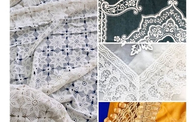 Home Kit (15) - Folk Art - Linen, Cotton, Silk - 50s-60s