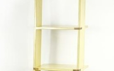 Industrial design ladder bookcase by authentic models