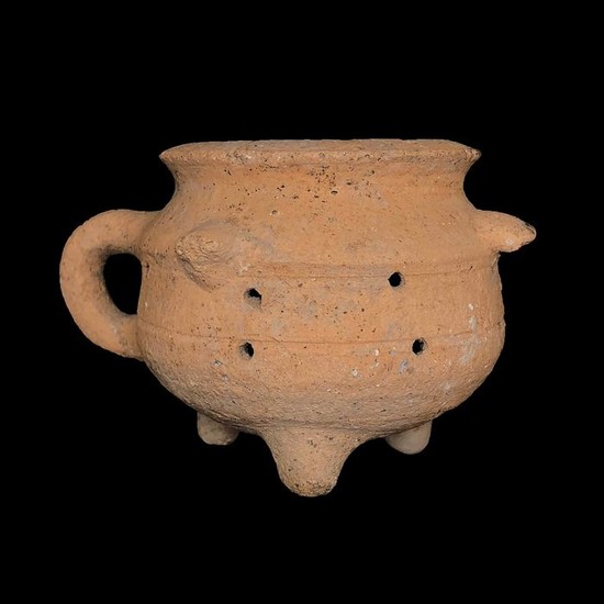 Israelite Ceramic Incense burner, 13 x 8,5 cm
