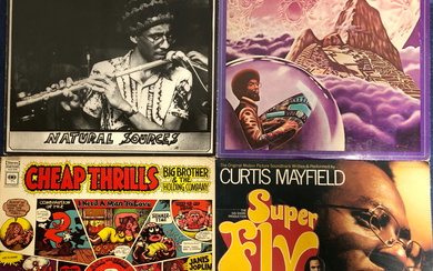 JAZZ / SOUL / ROCK - 17 LP RECORDS INCLUDING: RONALD SNIJDERS - NATURAL SOURCES, 6812 245, CURTIS