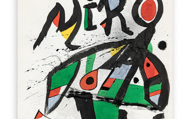 JOAN MIRÓ (1893-1983) - Affiche pour l'exposition Miró - Galerie Maeght, Paris, 1978