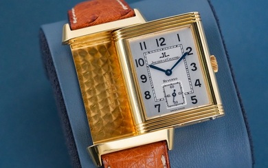 Jaeger-LeCoultre - “NO RESERVE PRICE” Reverso Grande Taille 18k Yellow Gold - No Reserve Price - 270.1.62 - Men - 2000-2010