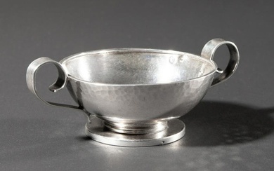 Jean Després, Small spice bowl/ salt bowl/ saliere, silver