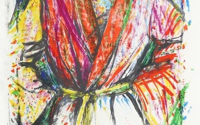Jim Dine, Olympic Robe, Lithograph on Arches