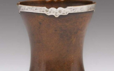 Joseph Heinrichs - Shreve & Co Copper & Silver Vase