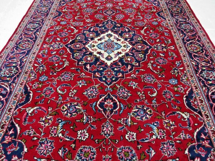 Kashan Top Zustand Fein - Carpet - 322 cm - 200 cm