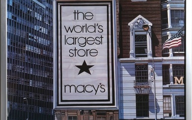 Ken Keeley, Macy's - The World's Largest Store, Offset Lithograph