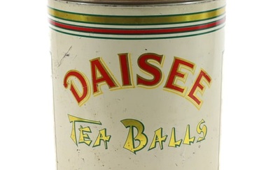 LARGE "DAISEE" TEA BALLS TIN