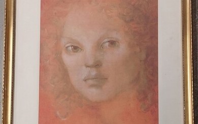 LEONOR FINI, Portrait de Jeune Fille Lithographie... - Lot 35 - Osenat