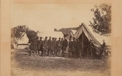 [LINCOLN, Abraham (1809-1865)]. GARDNER, Alexander (1821-1882), photographer. President Lincoln on