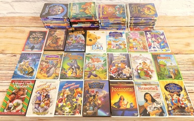 Large Lot of Walt Disney DVD's