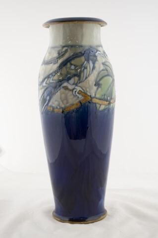 Large Royal Doulton Art Pottery Vase