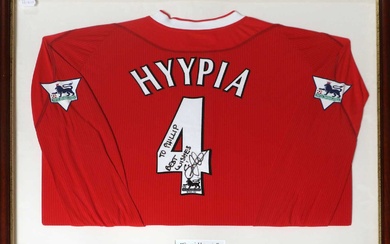Liverpool Football Club Sami Hyypia Signed Shirt