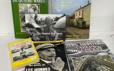 Lot de livres ferroviaires dont DAHSTROM... - Lot 35 - Beaussant Lefèvre & Associés