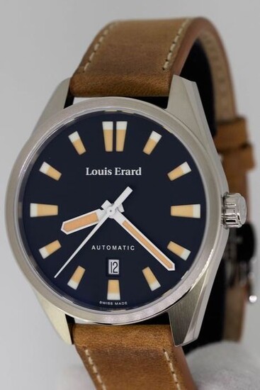 Louis Erard - Automatic Watch Sportive Collection Swiss Made - 69108AA02.BVD18 - Men - Brand New