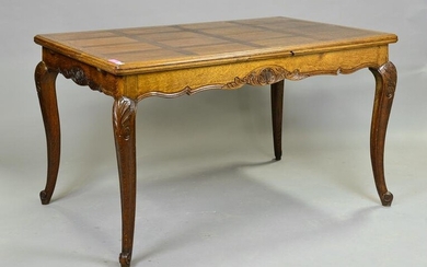 Louis XV Style Oak Writing / Dining Table