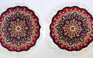 Magnificent Pair Of Tabriz Rugs