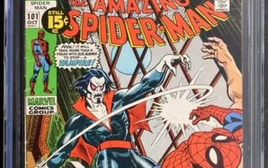 Marvel Comics THE AMAZING SPIDER-MAN #101, CGC 4.0