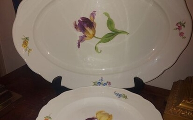 Meissen - Plates (7) - Porcelain