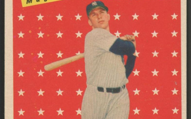 Mickey Mantle 1958 Topps #487 AS TP