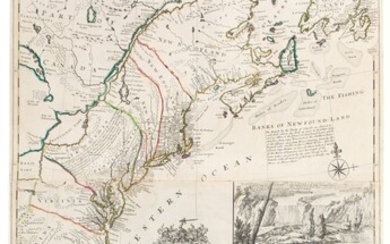Moll, Herman | The famed "Beaver Map"