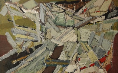 Nicolas de Staël (1914-1955) - Composition abstraite