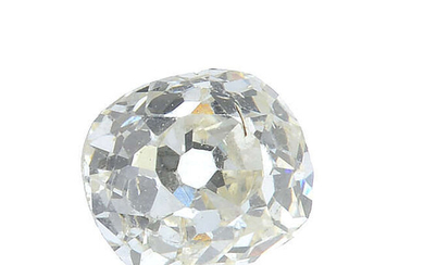 Nine vari-shape old-cut diamonds, total weight 1.45cts.
