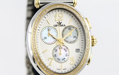 Optima - Swiss made chronograph - "NO RESERVE PRICE" - OSC337-SG-D-1 - Women - 2011-present