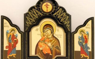 Our Lady Eleusa of Vladimir, Saint Archangel Michael