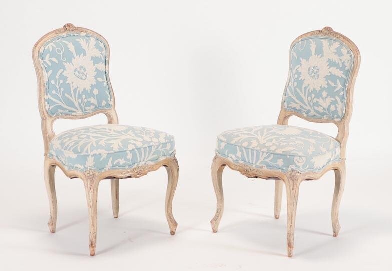 PAIR OF FRENCH 19TH CENTURY SIDE CHAIRS