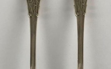Pair of Japanese by Tiffany and Co. Sterling Silver Forks