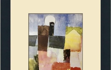 Paul Klee St. Germain Moonrise Custom Framed Print