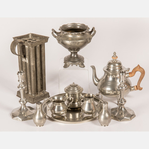 Pewter and Tin Decorative Items