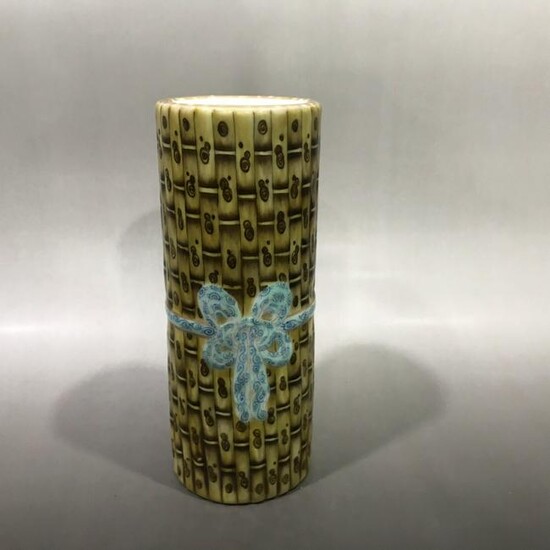 Porcelain Bamboo Shape Wig Vase