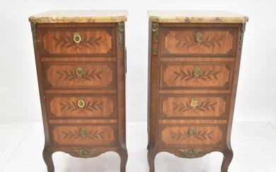 (Pr) FRENCH INLAID STANDS
