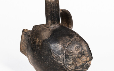 Pre-Columbian Fish Effigy Vessel