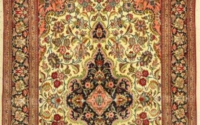 Qum, Persia, approx. 50 years, wool on cotton,approx.