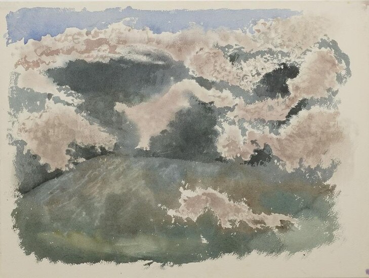 Richard Schwarzkopf, "Wolkenstudie"