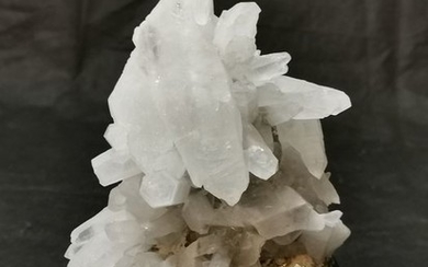 Rock crystal (quartz) Crystal on matrix - 19×16×9 cm - 1300 g