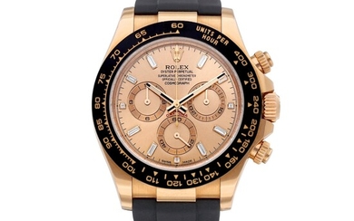Rolex Cosmograph Daytona, Reference 116515 | An Everose gold and diamond-set chronograph wristwatch, Circa 2015 | 勞力士 | Cosmograph Daytona 型號116515 | 永恆玫瑰金鑲鑽石計時腕錶，約2015年製