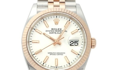 Rolex Datejust 36 126231 White Dial Watch Men's