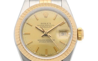 Rolex Datejust Watch Stainless Steel 69173 Automatic Ladies ROLEX 97 1986 Overhauled