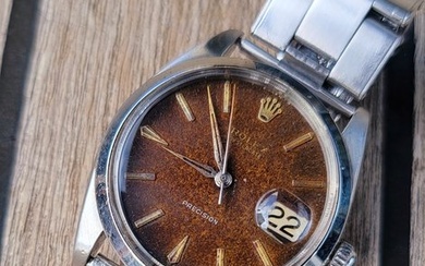 Rolex - Oyster Date With "Chocolate" Tropic Dial - 6694 - Men - 1960-1969