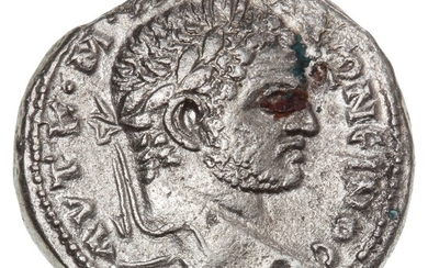 Roman Empire, Caracalla, 198–217 AD, Antioch, Tetradrachm, Prieur 217, 13.37 g.