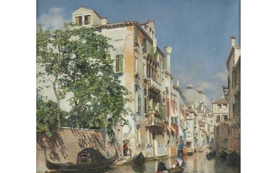 Rubens Santoro (Italian, 1859–1942), , A Venetian